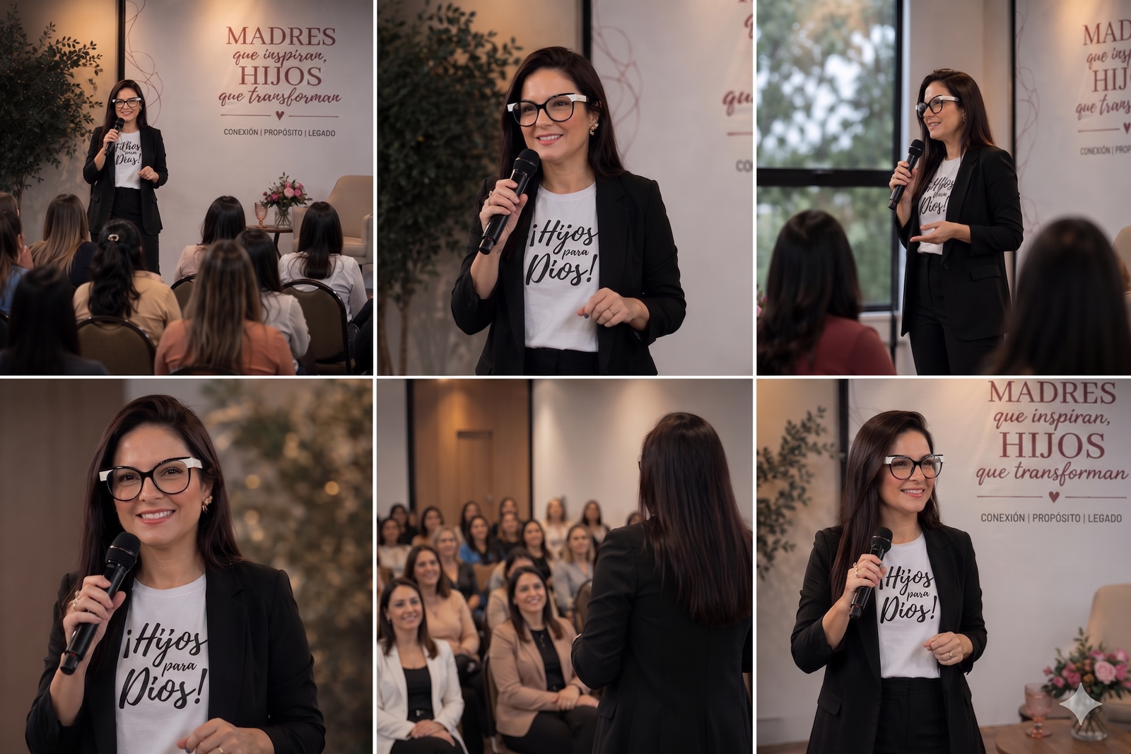 Adriana Cabral no evento